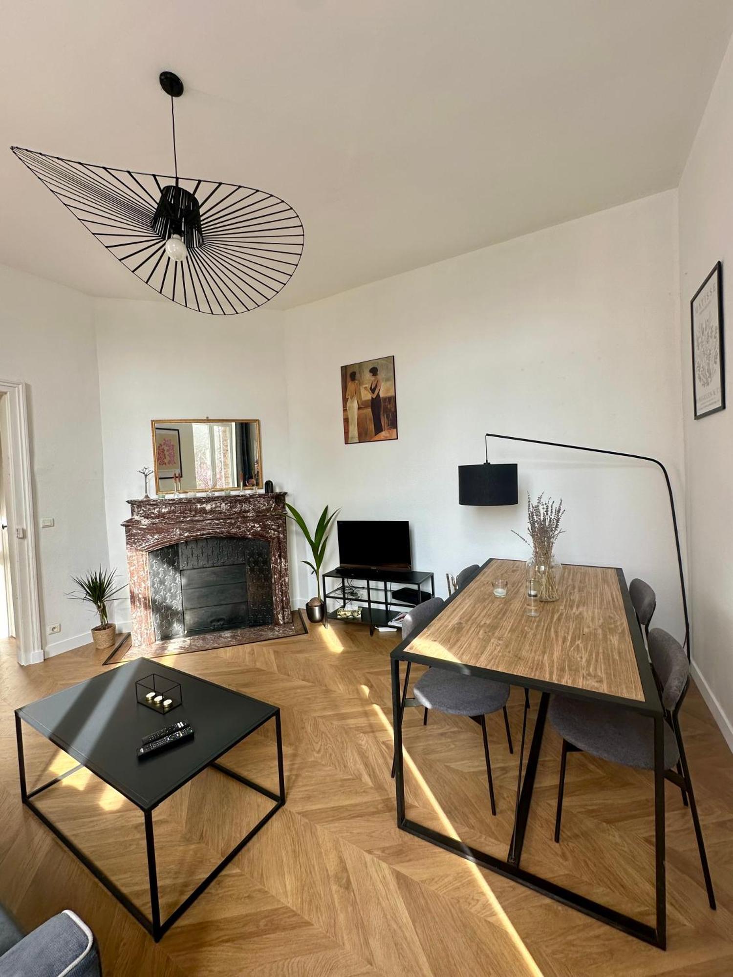 Spacieux Appt Haussmannien Parking Prive Amiens Exteriér fotografie