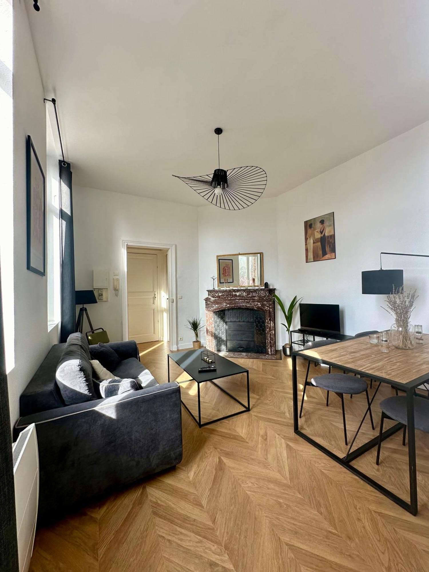 Spacieux Appt Haussmannien Parking Prive Amiens Exteriér fotografie