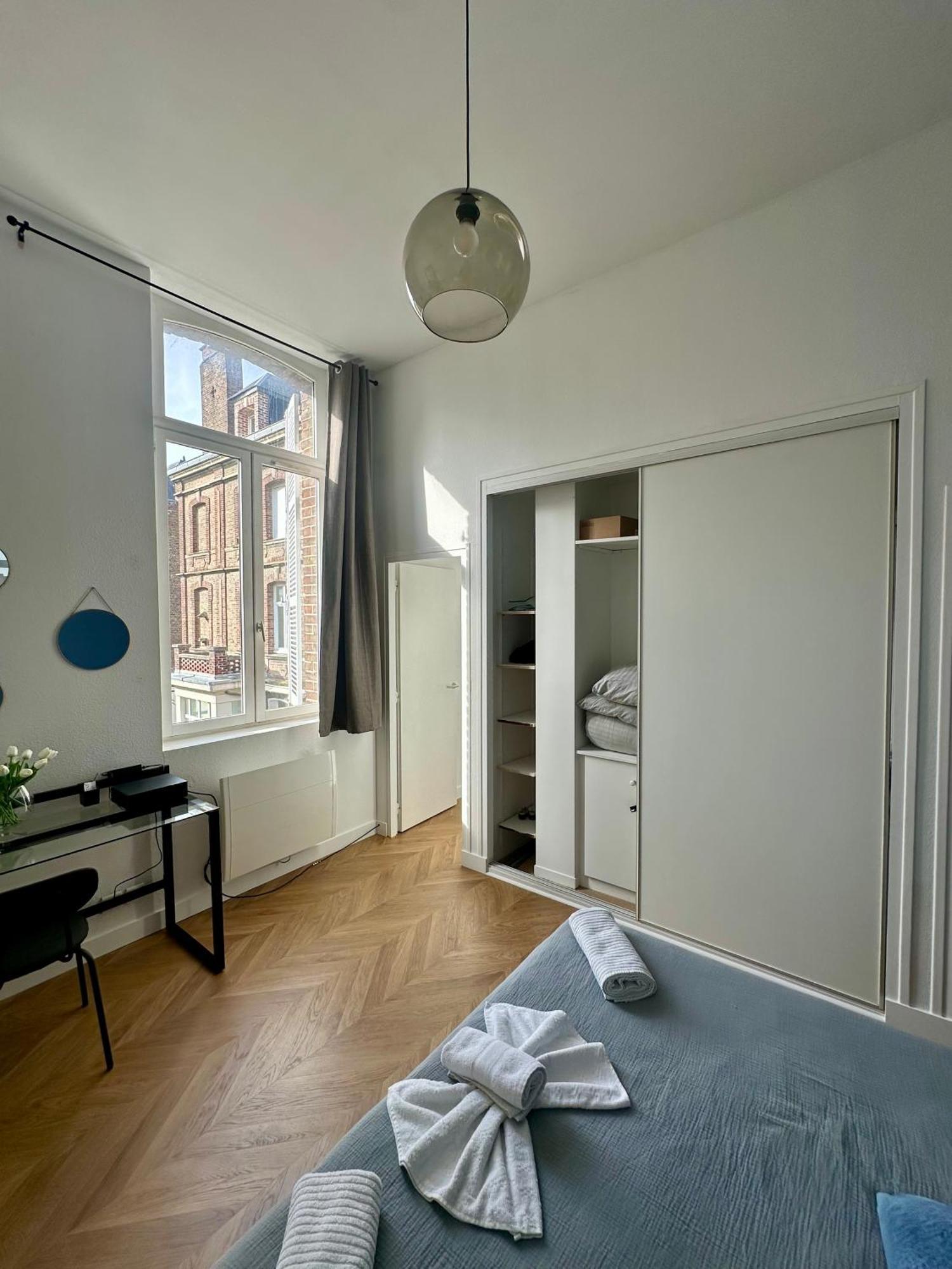 Spacieux Appt Haussmannien Parking Prive Amiens Exteriér fotografie